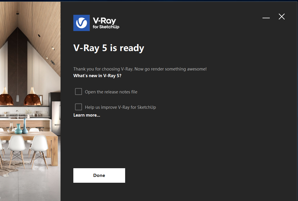Sketchup VRay5.2「VR渲染器」汉化破解版下载